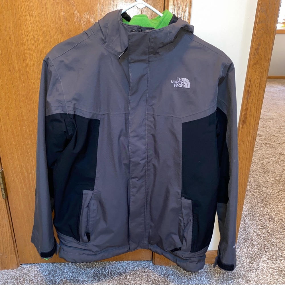 The North Face boys size large fleece lined jacket